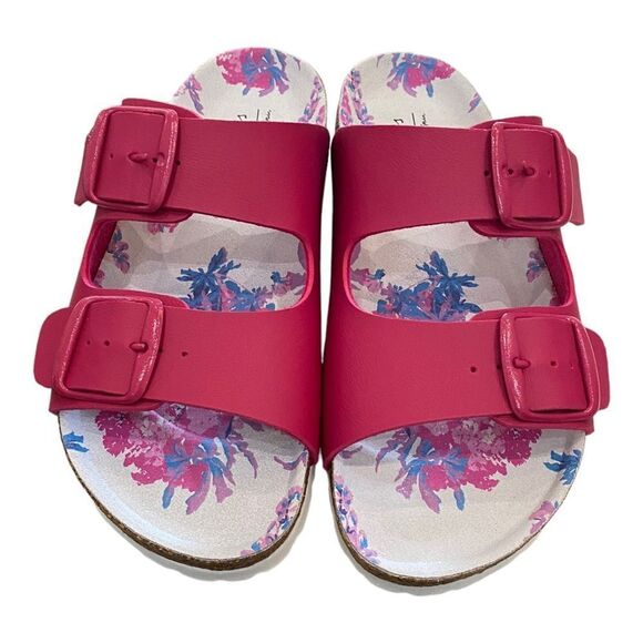 JOULES Penley Women's Pink Slide Sandals NEW 5 - Picture 4 of 6
